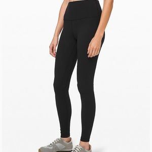 Black lululemon align leggingd